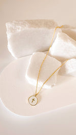 The Lennon Cross Charm Necklace