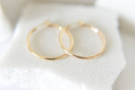 Michelle Gold Hoop Earrings
