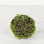 4" Mossy Twig Ball
