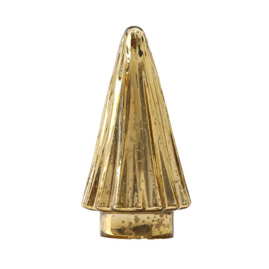 10" Golden Glass Tree