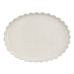 Scalloped Oval Platter