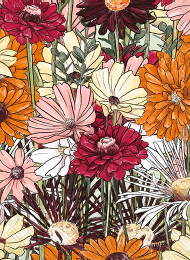 Blooming Garden Paper Lunch Napkins