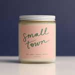 8 oz Poured Goods Candle - Small Town