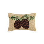 8x12 Pinecone Hook Pillow