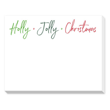 Holly Jolly Christmas Mini Notepad