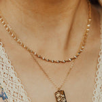 Amelia Gold Twist Necklace