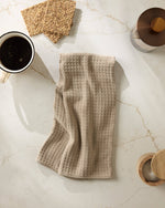 Geometry Truffle Hand Towel - Latte