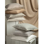 20x20 Fringed Boucle Pillow - Warm Sand
