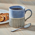 Wren Stoneware Mug -  Blue