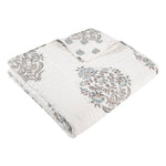 Kamira Ochre Quilted Throw - 50x60"