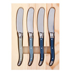 Shades of Blue Cheese Spreaders S/4