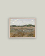 11x15 Meadow by the Shoreline Framed Art