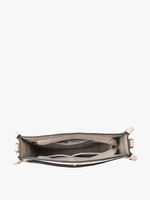 Posie Plaid Crossbody Bag - Tan