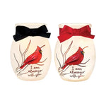 Always With You Cardinal LED Jar