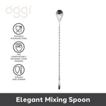 Long Teardrop Swivel Cocktail Spoon