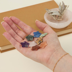 Assorted Carved Crystal Stars
