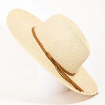 Braided Rope Strap Floppy Brim Sun Hat