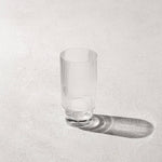 Malibu Ribbed Highball Glass -  Clear 13.5oz