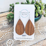 Wood Teardrop