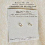 Trinity Stud Earrings