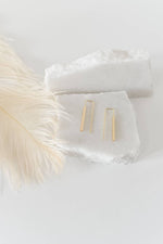 The Ellie gold plated earrings