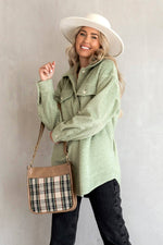 Posie Plaid Crossbody Bag - Tan