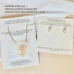 Gold Crystal Flower Necklace