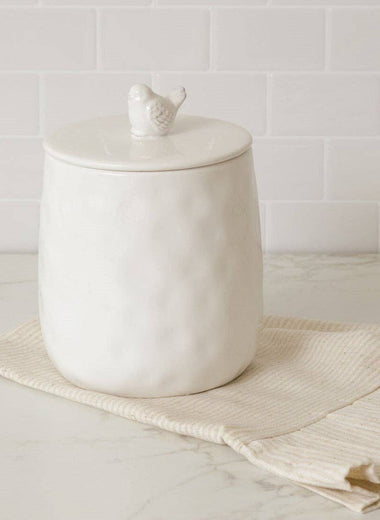 Ceramic Bird Canister - Small