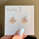 Luxe Fan Stud Earrings