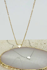 Classic Mini Heart Necklace - Gold
