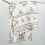Kamira Ochre Quilted Throw - 50x60"