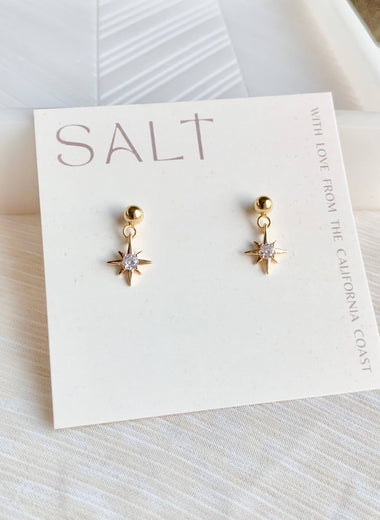 North Star Dangle Earrings
