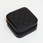 Quilted Zip Around Jewelry Case