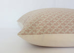 14x20 Neutral Blush Floral Pillow Cover
