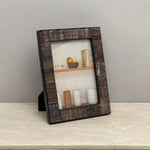 5x7 Resin Horn Photo Frame