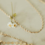 Amelia Gold Twist Necklace