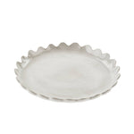 Scalloped Round Platter