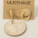 Mini Huggie Hoops - Silver