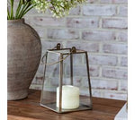 Glass and Iron Hanging Lantern