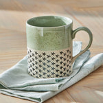 Emery Stoneware Mug - Green