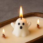 Spooky Ghost Dough Bowl Candle - Pumpkin Pecan Waffle