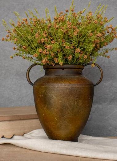 14" Burnt Orange Stonecrop Bush
