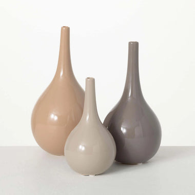 Warm Glossy Vase