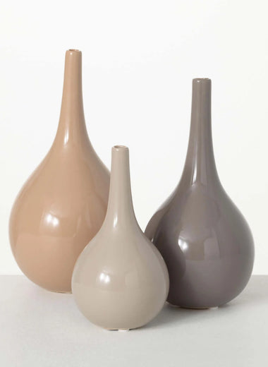 Warm Glossy Vase