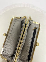 Sherpa Kiss Lock Clutch - Camel