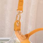 Madison Clear/Red Gameday Mini Crossbody Bag
