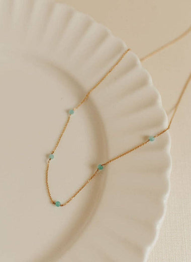 Malibu Necklace in Turquoise