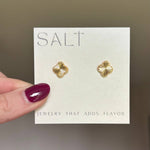 Cleo Gold Clover Earrings