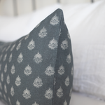 12x20 Vintage Blue Pillow Cover