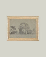 10x12 Grove Of Trees Framed Art